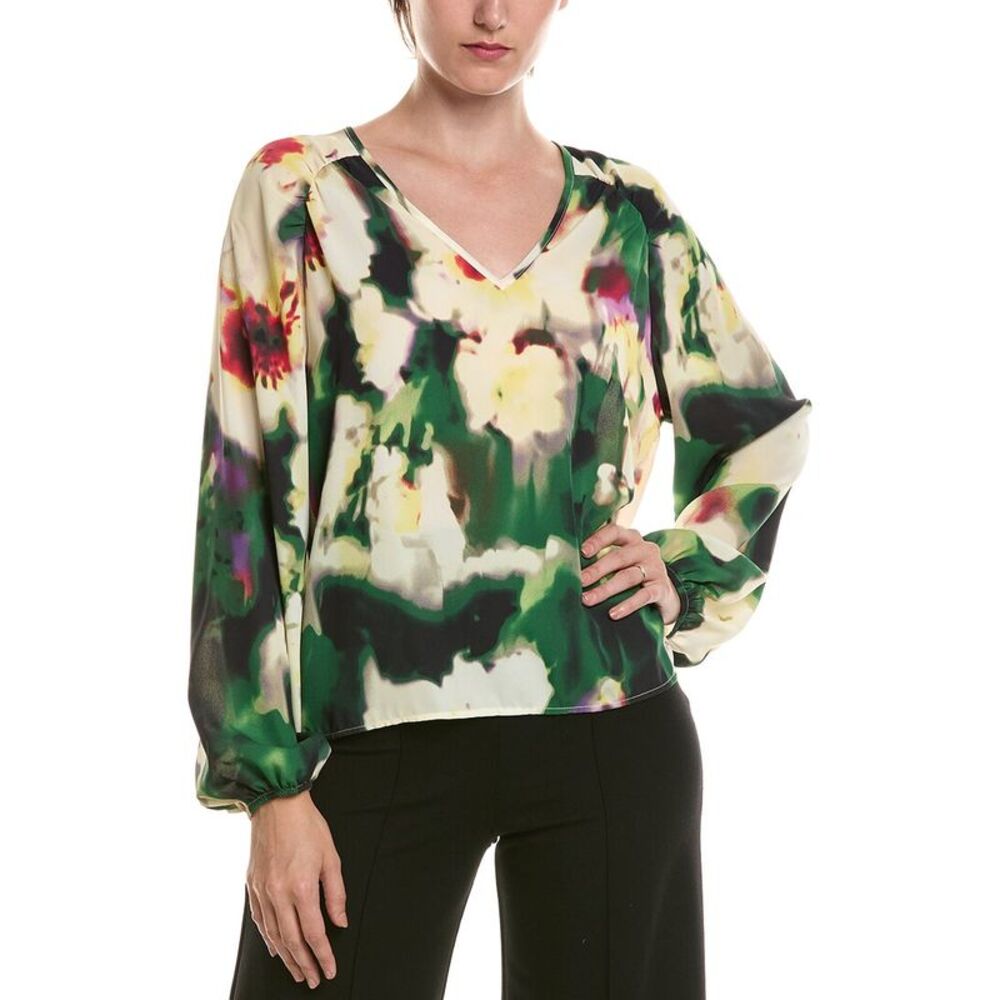 Nicole Miller Womens Top, Beige